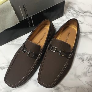 Franco Vanucci Brown Loafers.
